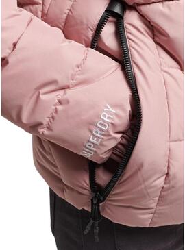 Giacca Superdry Spirit Sports Puffer Rosa Donna