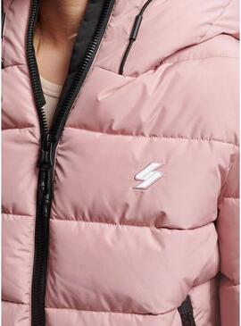 Giacca Superdry Spirit Sports Puffer Rosa Donna