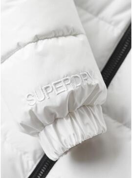Giacca Superdry Spirit Sports Bianca per Donna