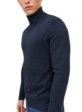 Pullover Jack & Jones Emil Blu Navy per Uomo