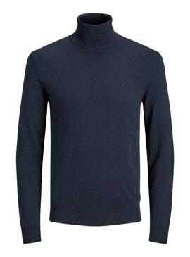 Pullover Jack & Jones Emil Blu Navy per Uomo