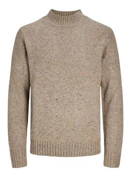 Pullover Jack & Jones Nolan Beige per Uomo