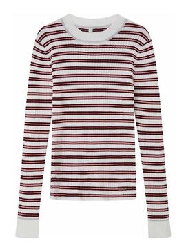 Pullover Pepe Jeans Sella Bianco Multicolor Bambina