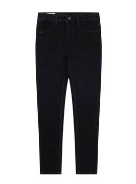 Pantaloni Jeans Pepe Jeans Madison Nero Bambina