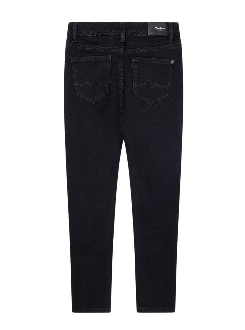 Pantaloni Jeans Pepe Jeans Madison Nero Bambina