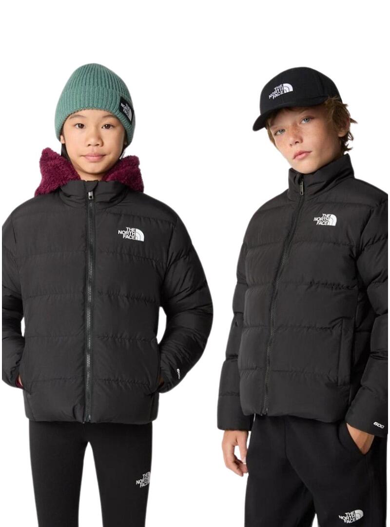 Giacca The North Face Teen Reversible Nero Bambino