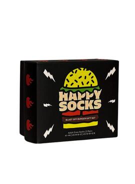 Pack 2 Happy Socks Regalo hamburger per Uomo e Donna