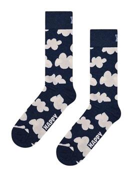 Calzini Happy Socks Cloudy Neros Uomo Donna