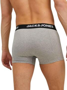 Pack 3 Mutande Jack & Jones Multi Uomo