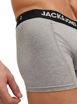 Pack 3 Mutande Jack & Jones Multi Uomo