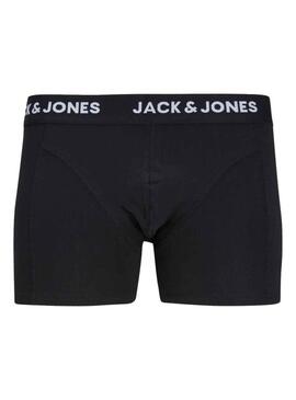Pack 3 Mutande Jack & Jones Neros Uomo