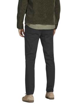 Pantaloni Jack and Jones Marco Nero per Uomo