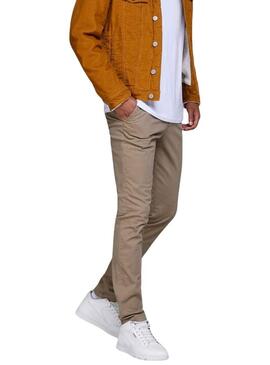 Pantaloni Jack & Jones Marco Beige per Uomo