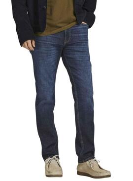 Pantaloni Jeans Jack & Jones Clark Blu Uomo