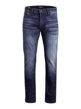 Pantaloni Jeans Jack & Jones Mike Denim Uomo