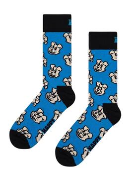 Calzini Happy Socks Doggo Blu Uomo e Donna