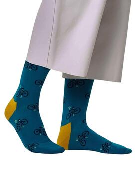 Calzini Happy Socks Bici Azules Uomo e Donna