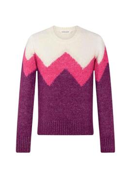 Pullover Naf Naf Geometrico Multi per Donna