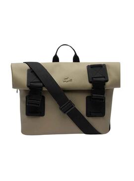 Zaino Lacoste Messenger Beige Unisex