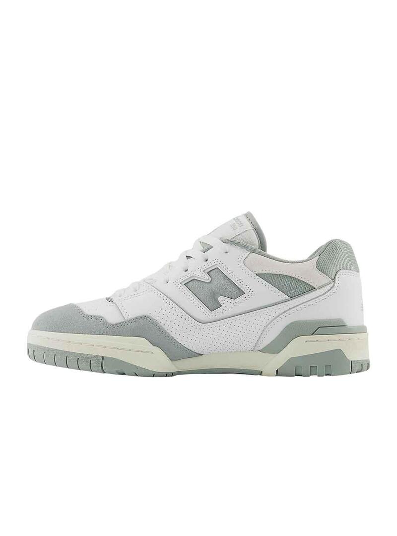 Sneakers New Balance BB550 Bianco e Turquoise