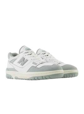 Sneakers New Balance BB550 Bianco e Turquoise