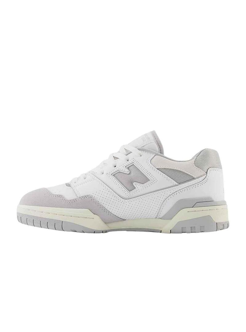 Sneakers New Balance BB550 Bianco e Grigio