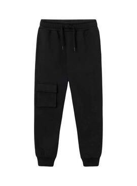 Pantaloni Name It Rilolle neri per ragazze.