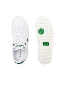 Sneakers Lacoste Carnaby Pro Bianco Verde Kids