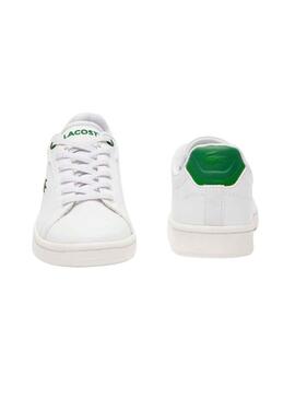 Sneakers Lacoste Carnaby Pro Bianco Verde Kids