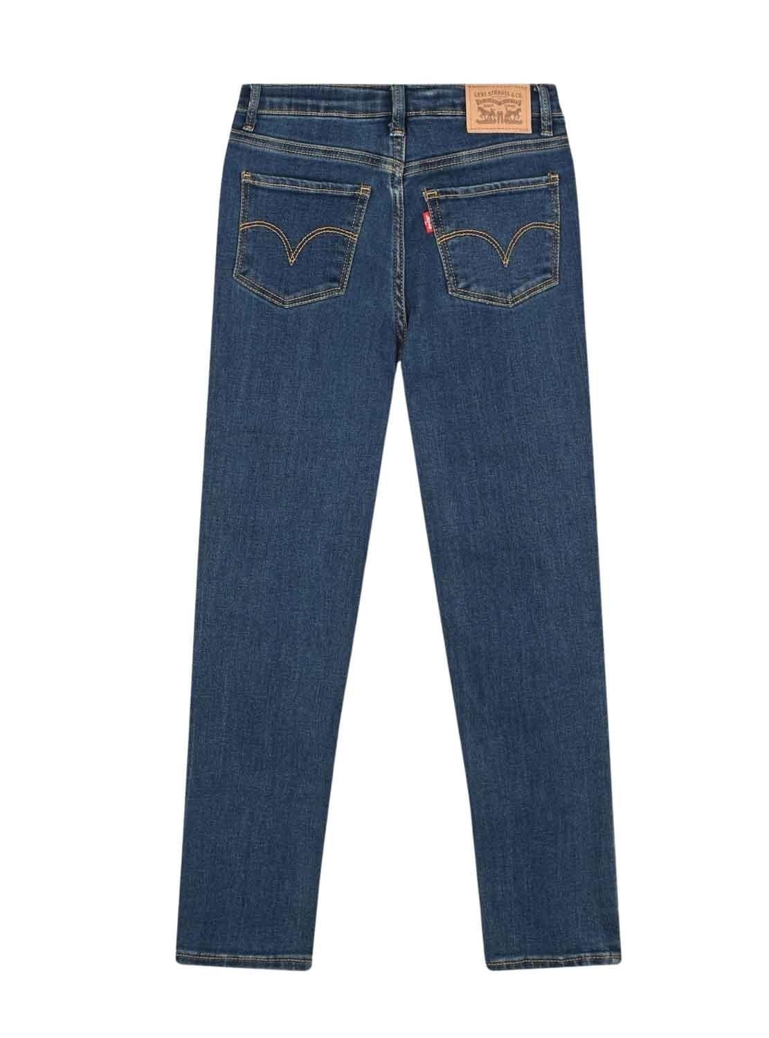 Pantaloni Jeans Levis 710 Eccellente Skinny Denim Bambina