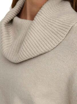 Pullover Only Hazel Beige per Donna