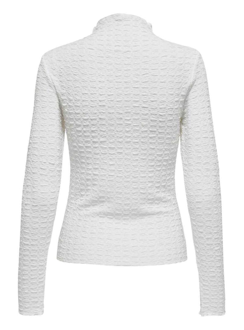 Pullover Only Gerda Bianco per Donna