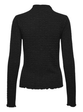 Pullover Only Gerda Nero per Donna