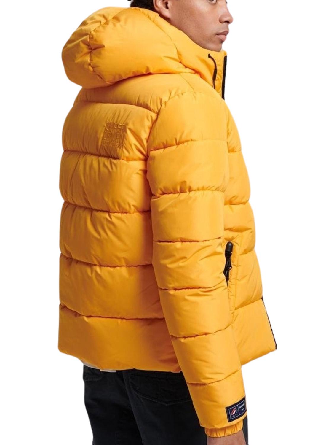 Giacca Superdry Sports Puffer Giallo Uomo