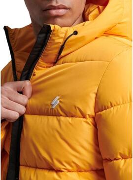 Giacca Superdry Sports Puffer Gialla Uomo