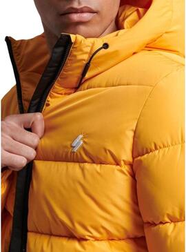 Giacca Superdry Sports Puffer Giallo Uomo