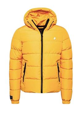 Giacca Superdry Sports Puffer Gialla Uomo