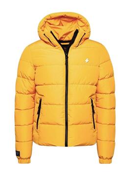 Giacca Superdry Sports Puffer Giallo Uomo