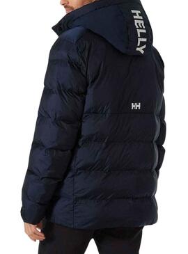 Parka Helly Hasen Puffy Blu Navy per Uomo