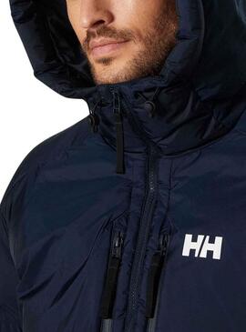 Parka Helly Hasen Puffy Blu Navy per Uomo