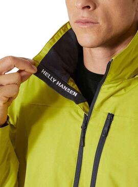 Giubbotto Helly Hansen Crew Hooded Midlayer Verde