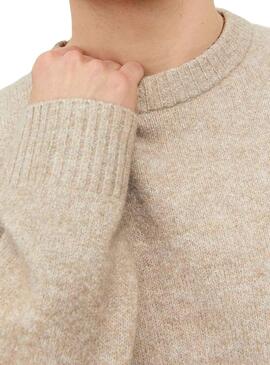 Pullover Jack & Jones Jerry Beige per Uomo