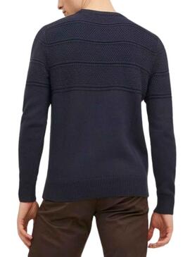 Pullover Jack & Jones Jerry Blu Navy per Uomo