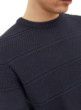 Pullover Jack & Jones Jerry Blu Navy per Uomo