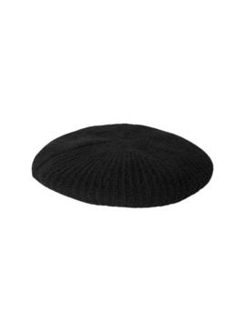 Boina Pieces Jiklo Beret Nero per Donna