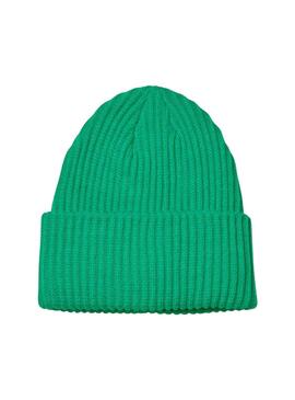 Cappello Pieces Esagonale Verde per Donna