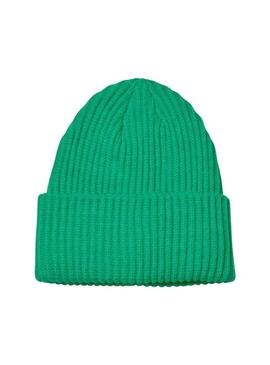 Cappello Pieces Esagonale Verde per Donna