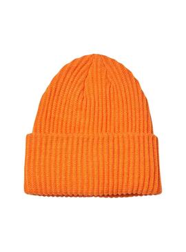 Cappello Pieces Esagonale Arancione per Donna