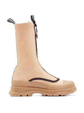 Stivales Duuo Scuba Beige per Donna