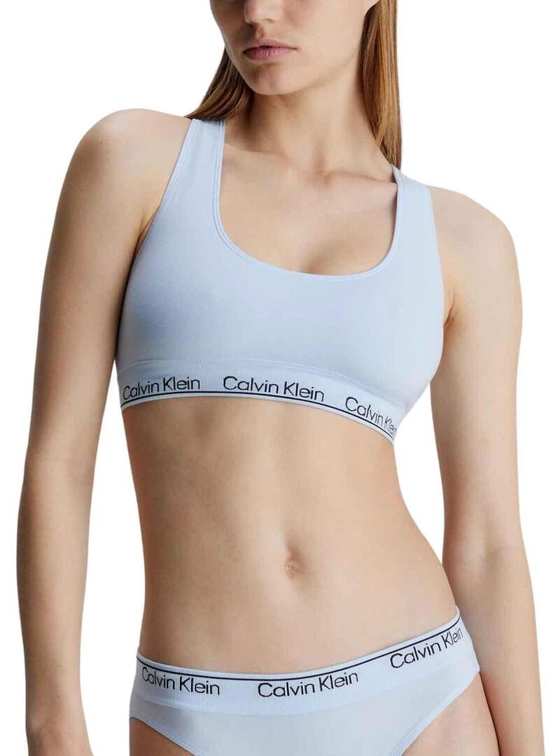 Reggiseno Calvin Klein Racerback Bianco per Donna